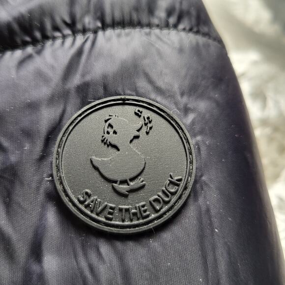 Save the Duck Reversible Puffer & Faux Fur Hoodie SKI Coat Women's Size Small - Picture 8 of 10